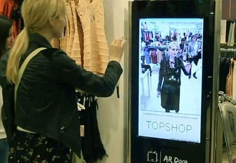 Virtual dressing room