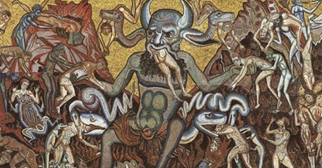Visit hell 'frightened' of ancient people