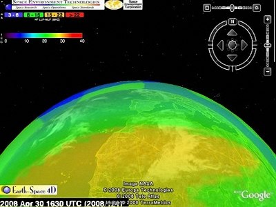 Visit the ionosphere 4D