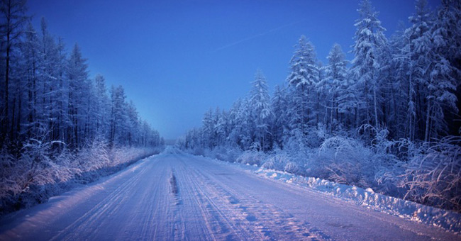 Visit the village cold -71 degrees Celsius