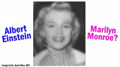 Visual illusion reveals your degree of eyesight