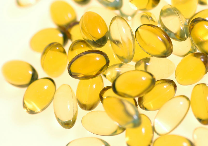 Vitamin E causes a decrease in bone density?