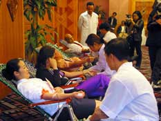 VN: blood collection meets 70% of demand