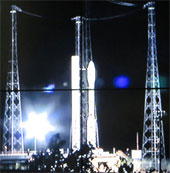 VNREDSat-1 satellite images fly into space