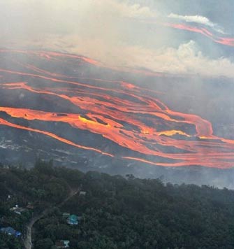 Volcanic activity in Reunion Island increased sharply