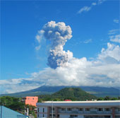 Volcanic eruption in the Philippines, 5 people died