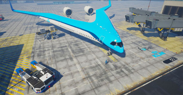 V-shaped planes are much more fuel-efficient, but fear that no one dares to try for this reason