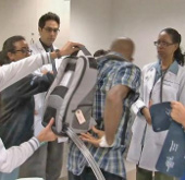 Walk normally with an artificial heart