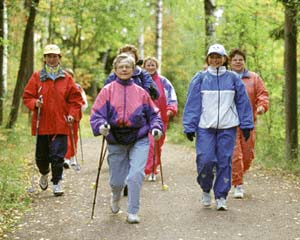 Walking fitness - not completely harmless