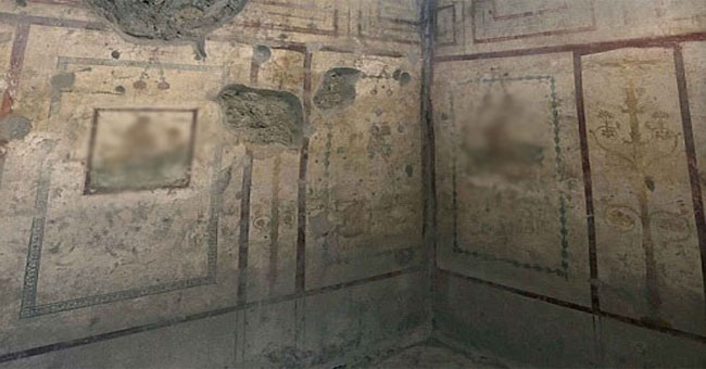 Wall paintings revealed activity in ancient brothels in Italy