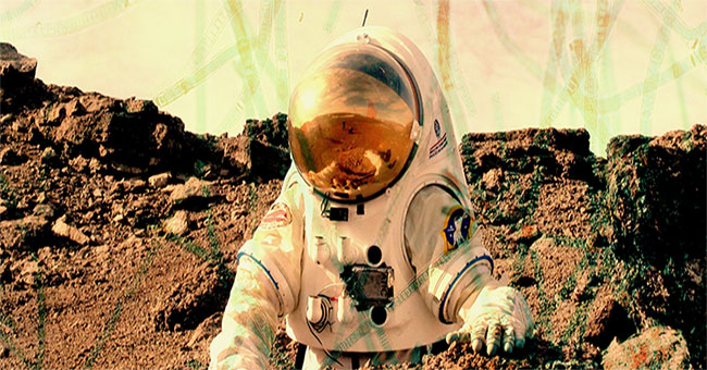 Want to breathe on Mars?  This bacterium is the key