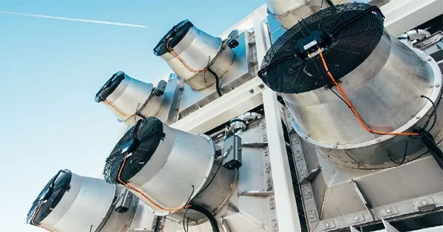 Warning consumes energy from CO2 collection technology