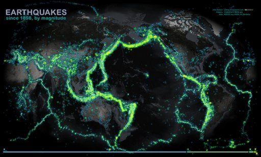 Watch the earthquake on the firefly map