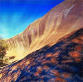 Watch the magical rocky area with beautiful ripples