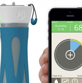 Water bottles help the owner prevent dehydration