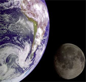 Water on the Moon and Earth has the same origin