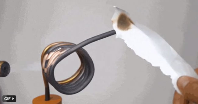 Water: Something you never expected could burn a match