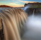 Waterfalls are the most intense in Europe