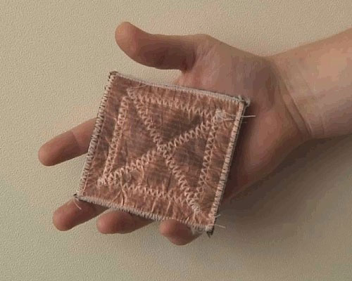 Waterproof fabric antenna
