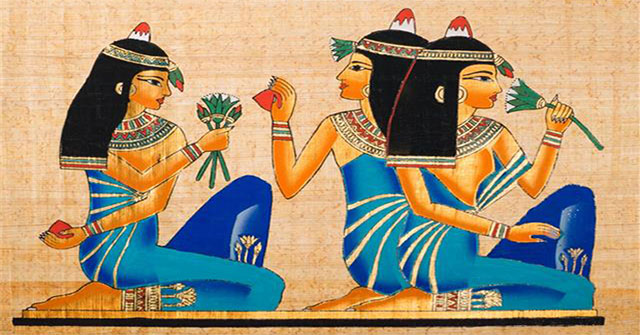 Ways of beauty in ancient Egyptian style