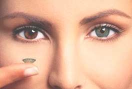 Wearing contact lenses can cause eye infections