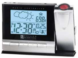 Weather forecast clock