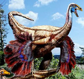 What are the wings of dinosaurs used for?