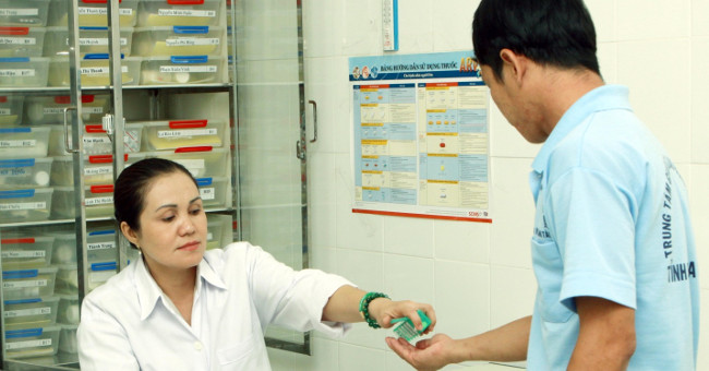 What attention should be paid to treatment with anti-HIV drugs?