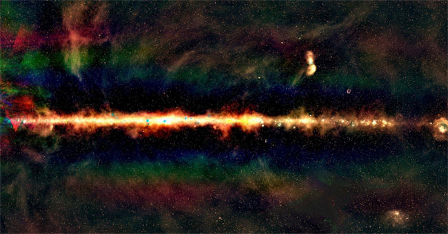 What does the universe look like if you see radio waves?