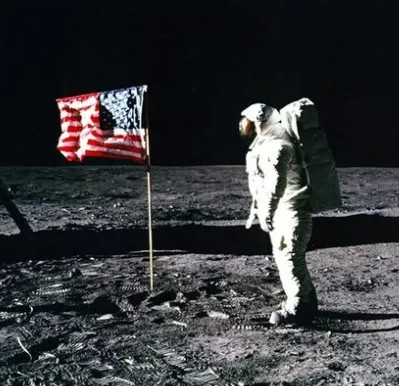 What happened to the flags left on the Moon?