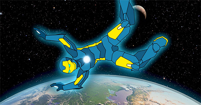 What happens if parachuting from the International Space Station?
