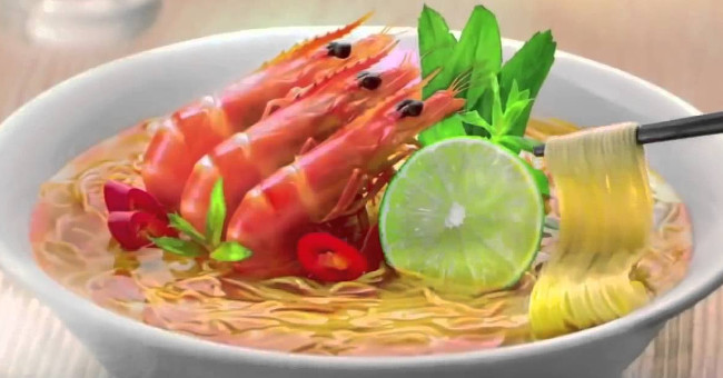 What happens to the body when you eat instant noodles?