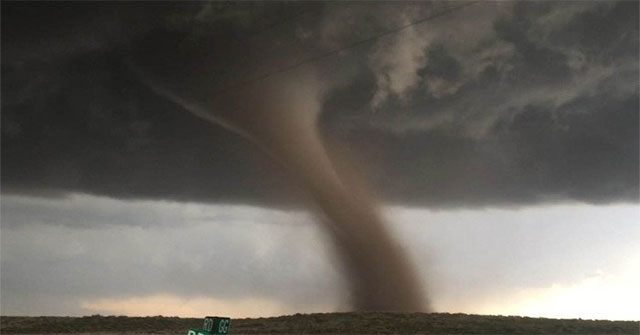 What if humans parachuted into tornadoes?