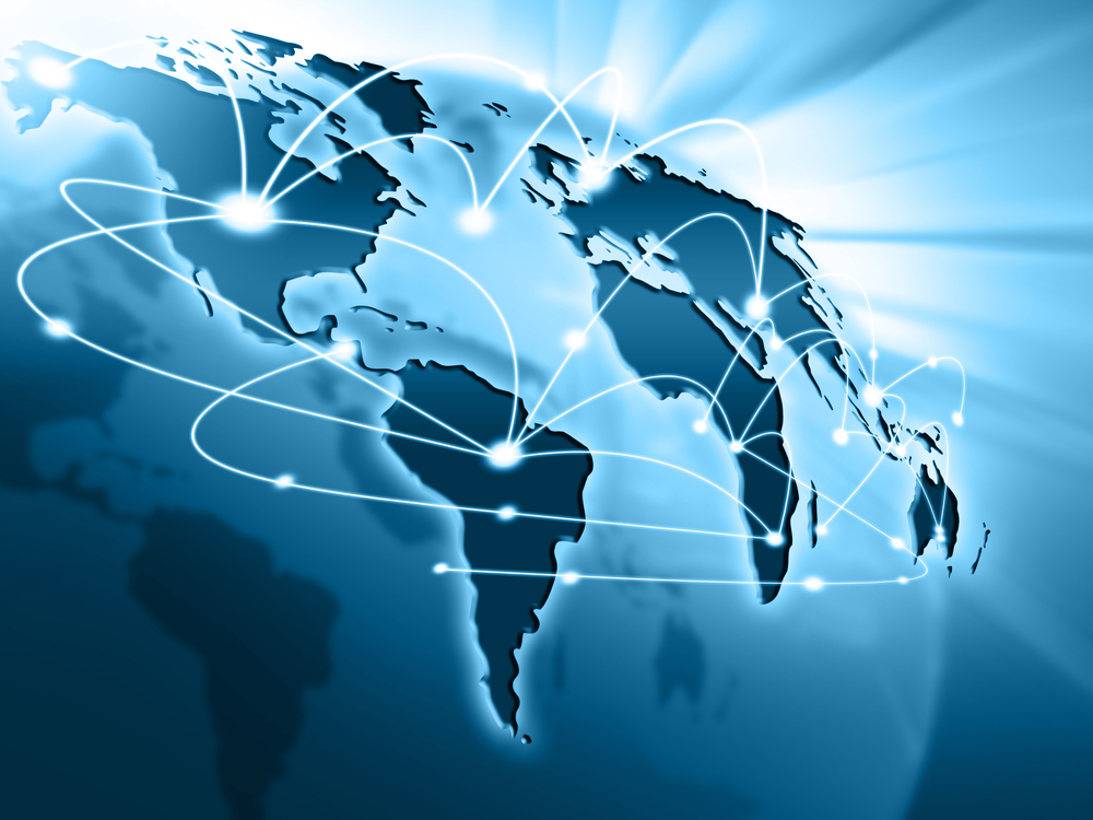 What is the first message broadcast on the Internet?
