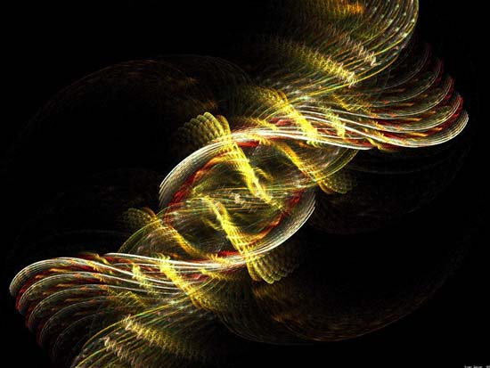 What will the DNA look like when it is stretched?