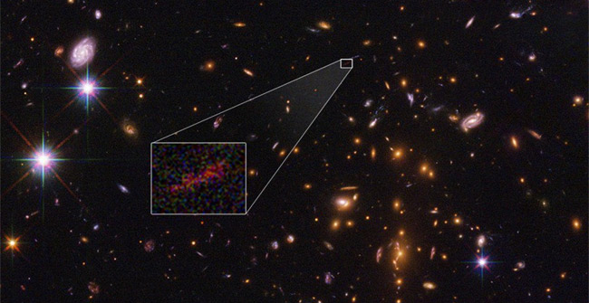 What's interesting about the farthest galaxy in the universe?