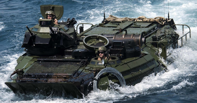 What's so special about the US Marines' AAV wagon?