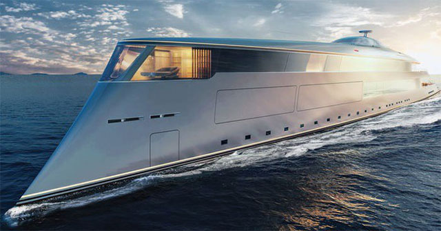 What's the first special hydrogen super yacht in the world?