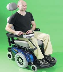 Wheelchairs controlled by ... tongue