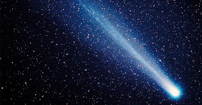 When the comet is causing