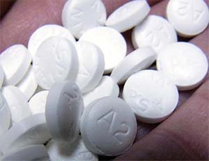 When you eat too much, avoid taking medications containing aspirin