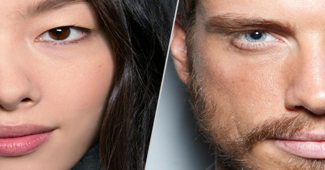 Where do men have to use their own cosmetics?