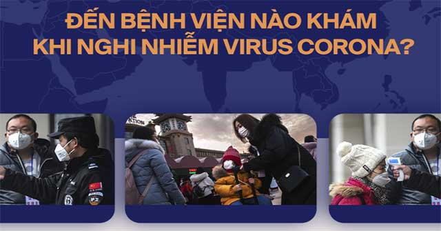 Where do people who show signs or infection of corona virus will be treated?