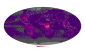 Where does the most lightning happen on Earth?
