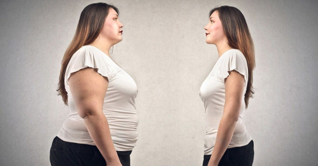 Where has your body fat changed when you lose weight?
