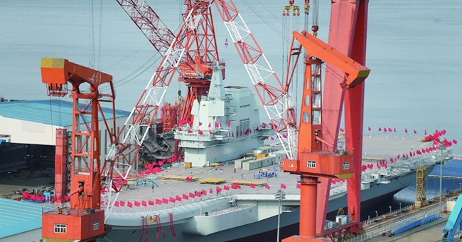 Where is China's carrier versus the world?