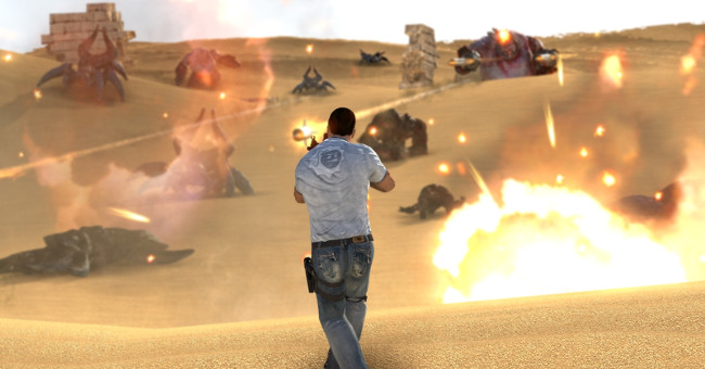 Where would it be safest to hide in a place in a gunfight?