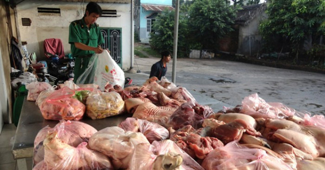 Which cancer can cause dirty food?