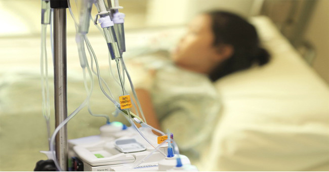 Which cancer patients cannot turn, radiation?