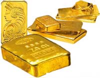 which is place have most gold?